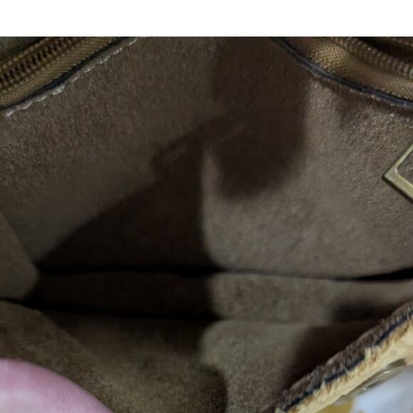 Westen Rodeo Crossbody Mini Tan and Brown Long Adjustable Strap Purse Bag - Picture 9 of 10